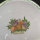 Limoges France cake dish, hand decorated, hand painted, vintage