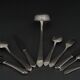 Menagere in metal argente Auerhahn 1930 art deco 73 pieces