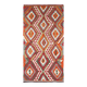 Red & Green Tribal Handmade Turkish Kilim Rug, 163x316Cm