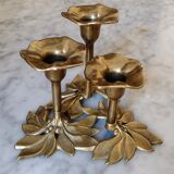 Brass candleholder