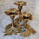 Brass candleholder