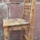 Antique wooden chair.