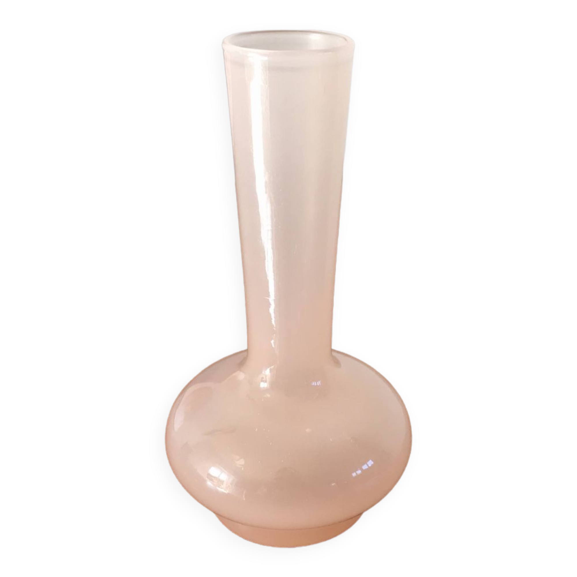 Vase Design Vintage Années 60/70 – Verre épais, Bon état