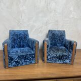 Pair of master's armchairs
