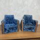 Paire de fauteuils de maitrise