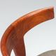 Erik Andersen & Palle Pedersen T-chair model 68 in teak Randers Denmark 1960