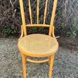 Set of 3 fluted bistro chairs