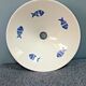 Vintage white ceramic chandelier lampshade decorated with white fish patterns