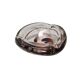 Dutch Design Glass Ashtray by Max Verboeket Kristalunie, 1950/60s.