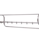 Art Deco Chrome wall Coat Rack Holland 1930s