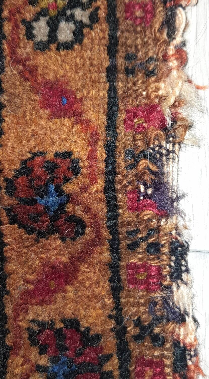 L'âme d'Anatolie : Tapis Tribal Violet Aubergine