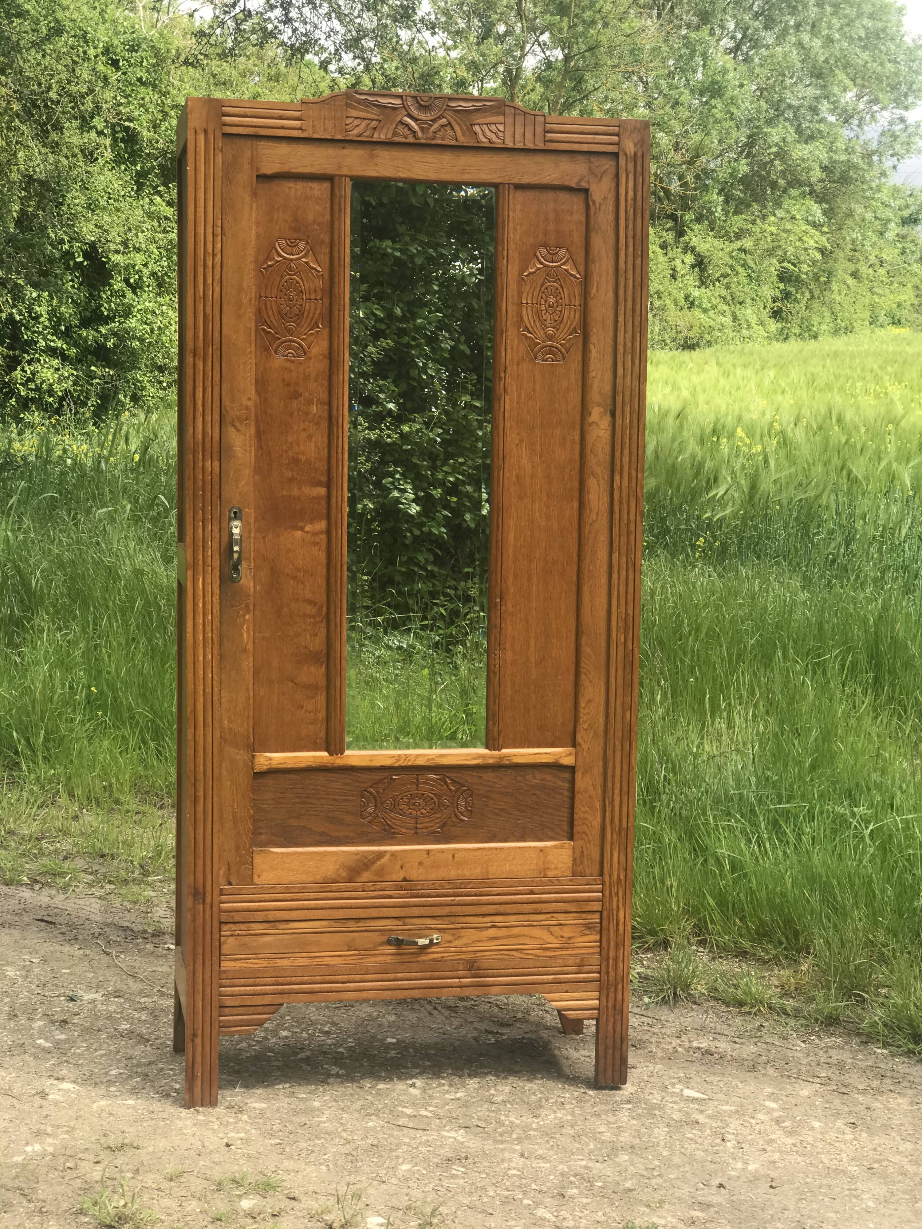Parisian art deco wardrobe