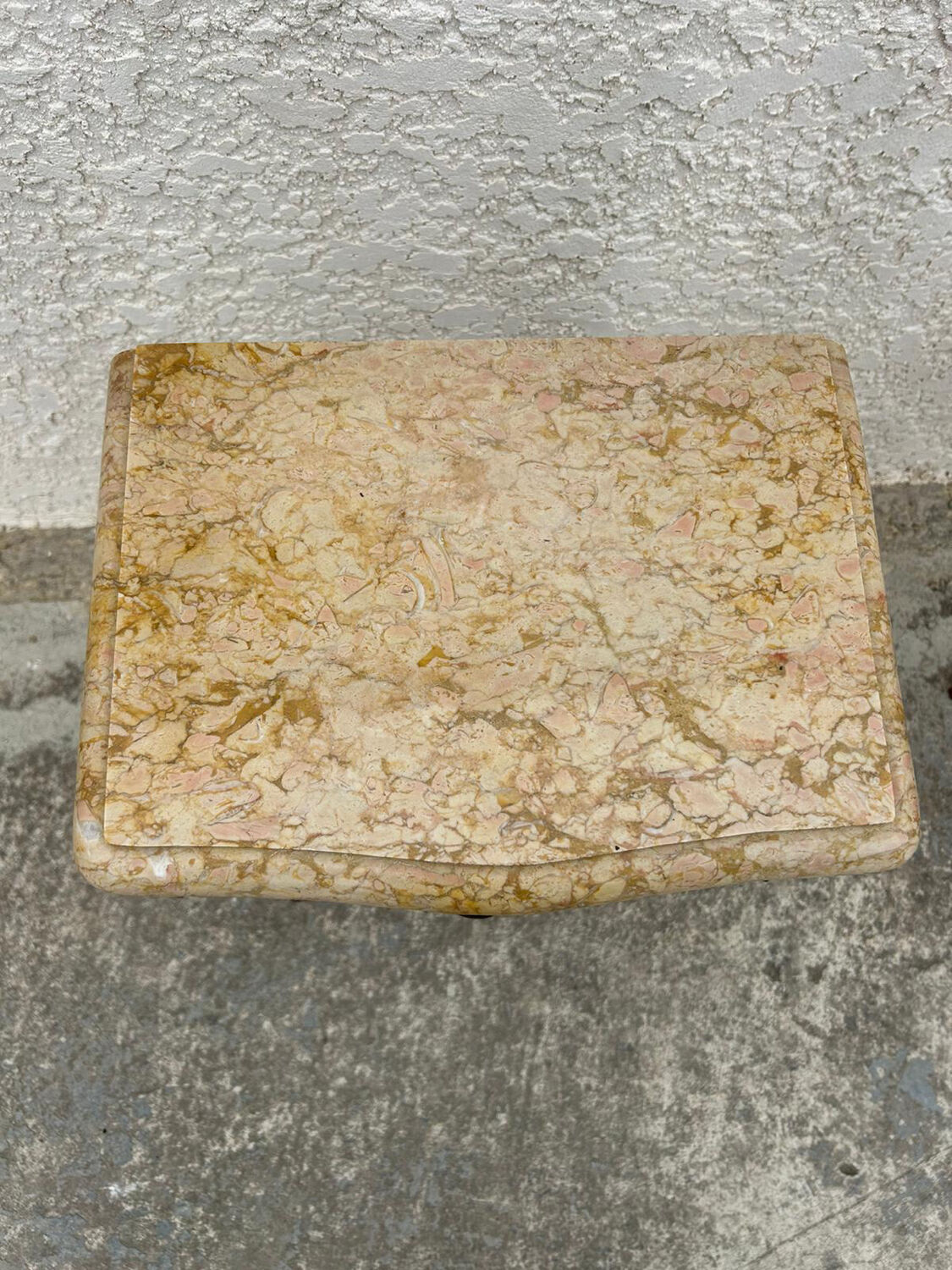 Pair of Louis XV style bedside tables in rosewood