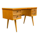 1950s desk, beech/resopal. Manufacturer: Ekawerk