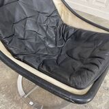 Fauteuil Jetson vintage en cuir