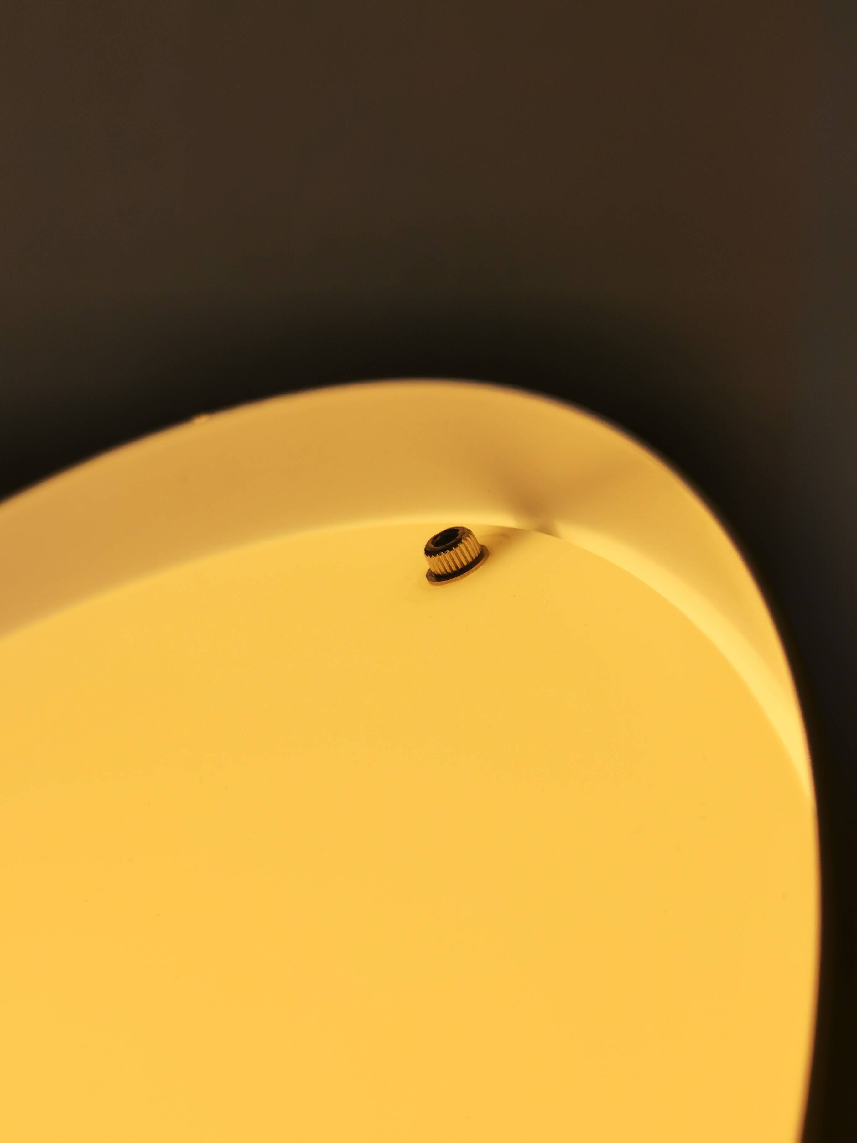 Ola Wihlborg yellow Scandinavian lamp or wall light for Ikea, 2017.