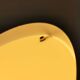 Ola Wihlborg yellow Scandinavian lamp or wall light for Ikea, 2017.