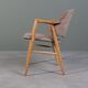 Fauteuils scandinaves design en bois de frêne