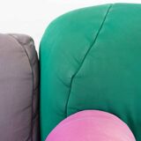 Cannaregio Modular Sofa with Footrest by Gaetano Pesce for Cassina, Italy 1986