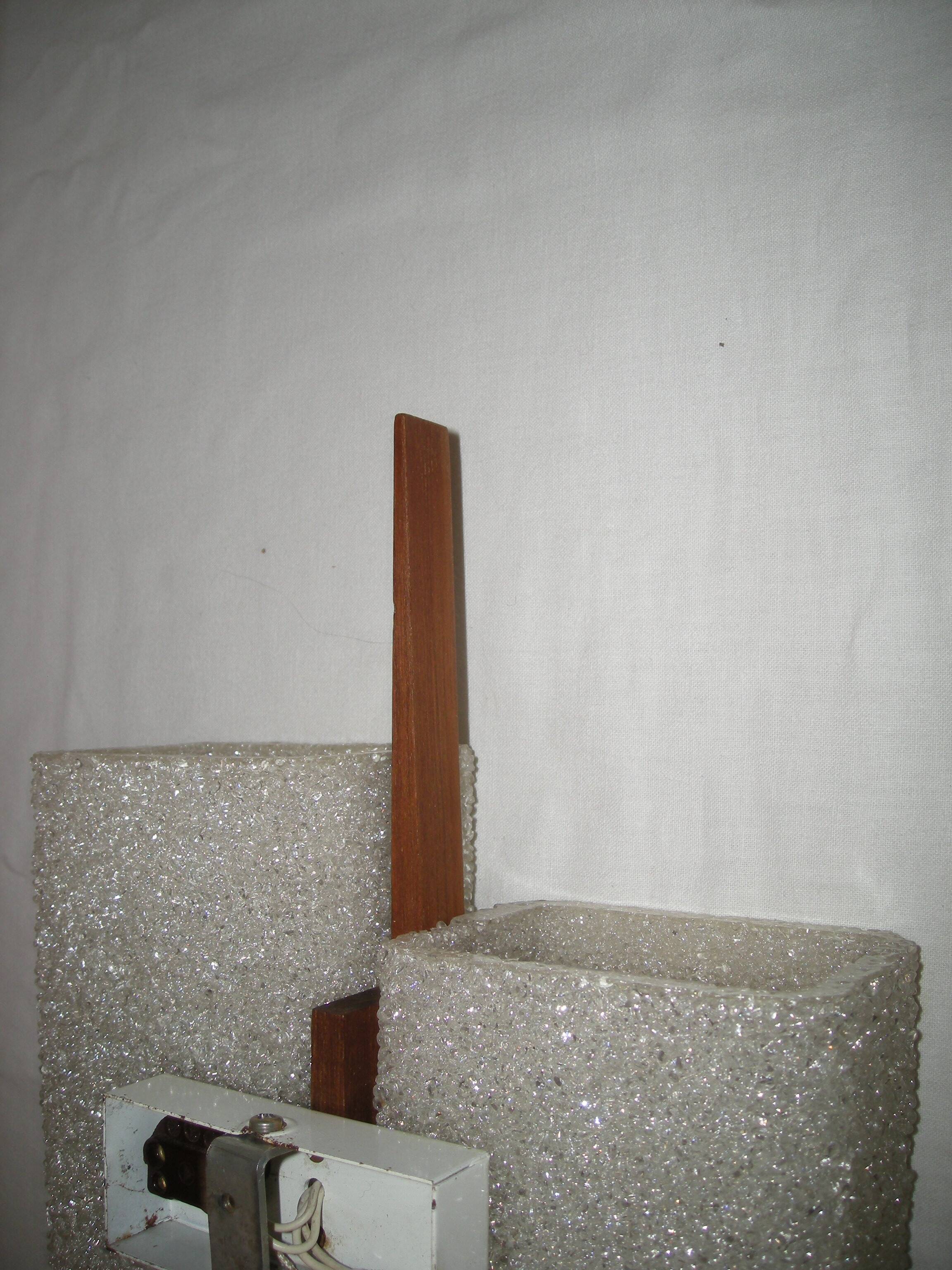 1960s Scandinavian style double wall light