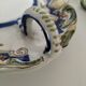 Breakfast set duo Desvres Fourmaintraux regionalist decoration