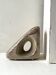 Sculptural and graphic ceramic vase by Bertoncello, Italy 1970