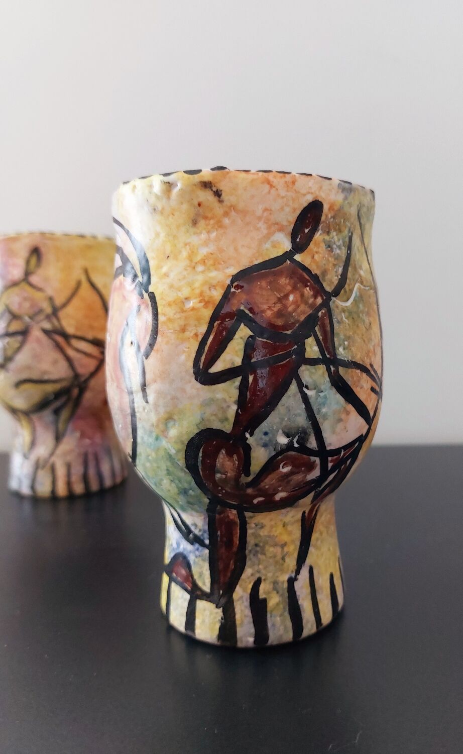 Vintage ceramic cups