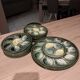 2 dishes and 12 oyster plates
