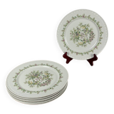 Lot de 6 assiettes plates Villeroy et boch modèle trianon