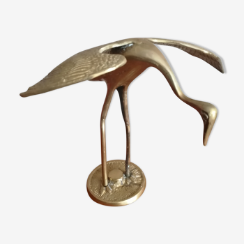 Brass heron