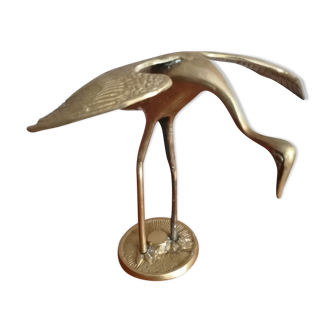 Brass heron