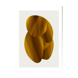 Golden velvet Art Print