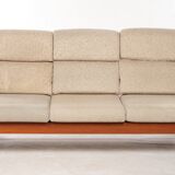 3-seater vintage sofa in Denmark teak