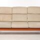 3-seater vintage sofa in Denmark teak