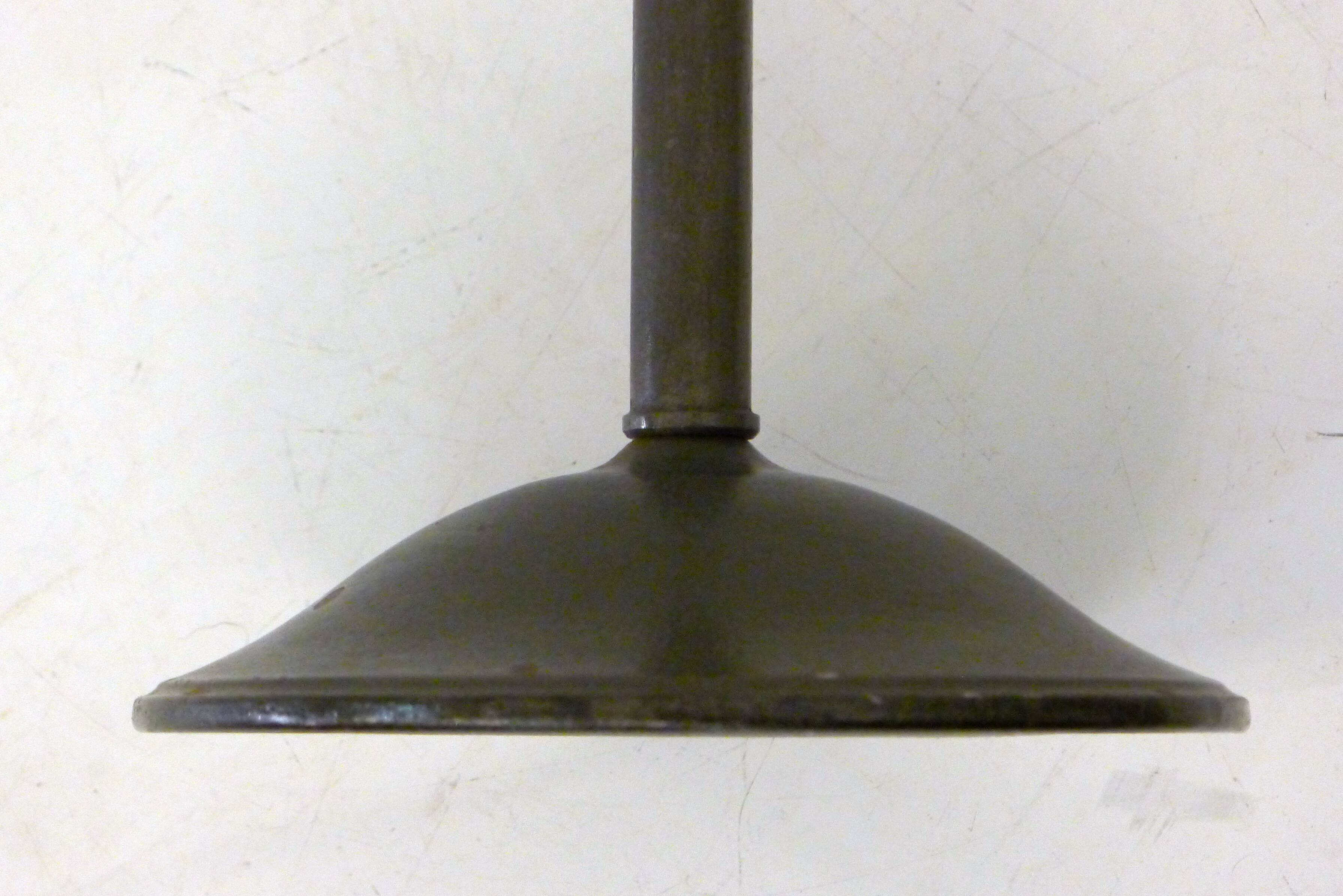 Mid-century metal floor ashtray