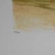 Paul COLLOMB: The ocean beach, original signed lithograph.