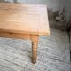 Table de ferme en merisier