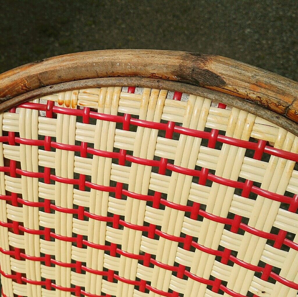 Pairs of Parisian bistro chairs Maison Drucker model Fouquet's N°2