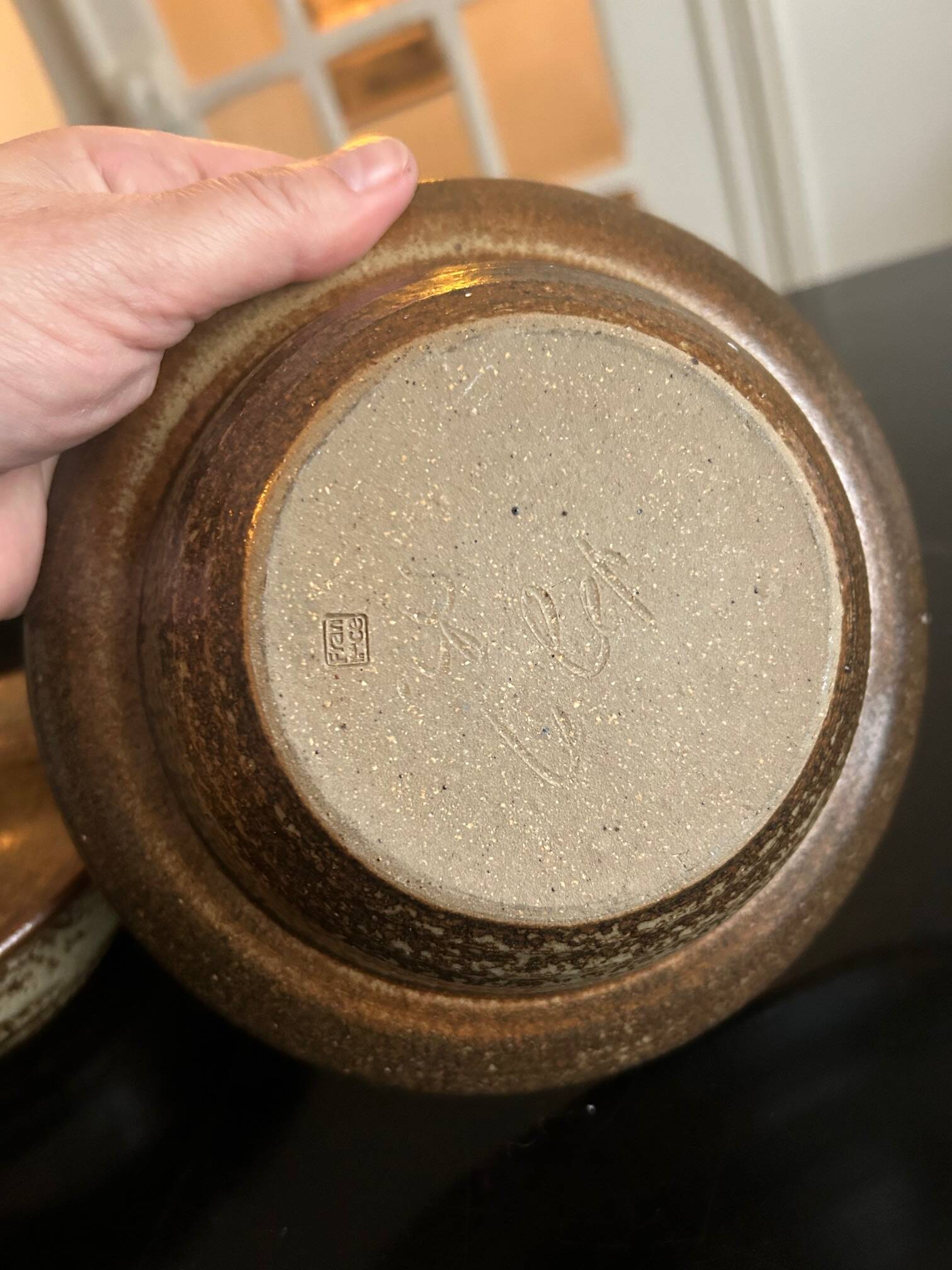 Jean Tessier stoneware tableware, Le Cep workshop