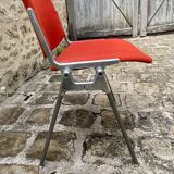 4 chaises empilables de Giancarlo Piretti  DSC 106 pour  Anonima Castelli