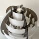 Space age design lamp in plexiglass by Flemming Brylle and Preben Jacobsen, Denmark 1960s