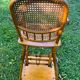 High chair from the early 20th century