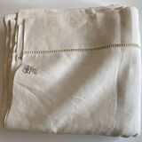 Reserve sheet in linen thread canvas Le Bon Marché 1960 to days