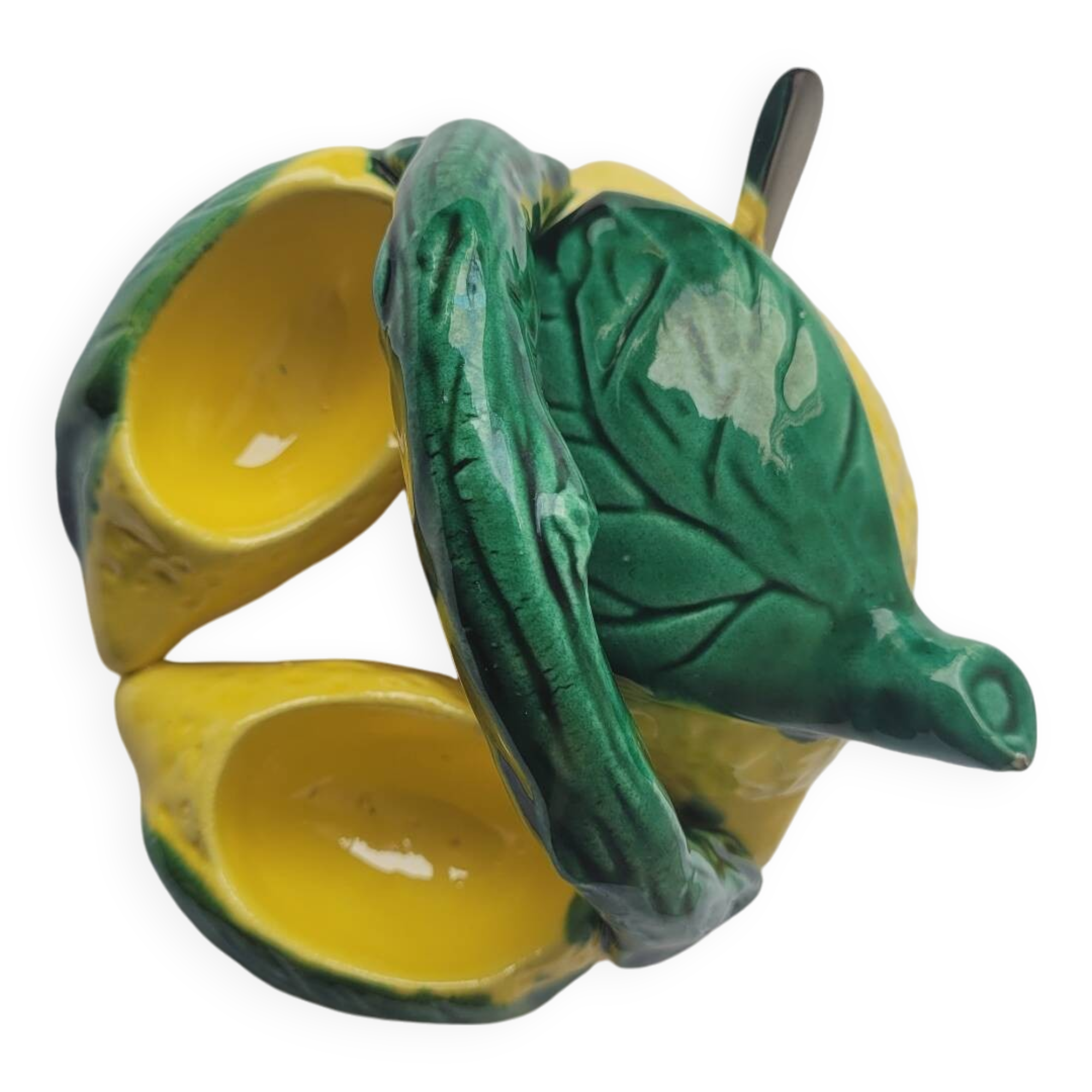 Salt shaker, pepper shaker and mustard shaker