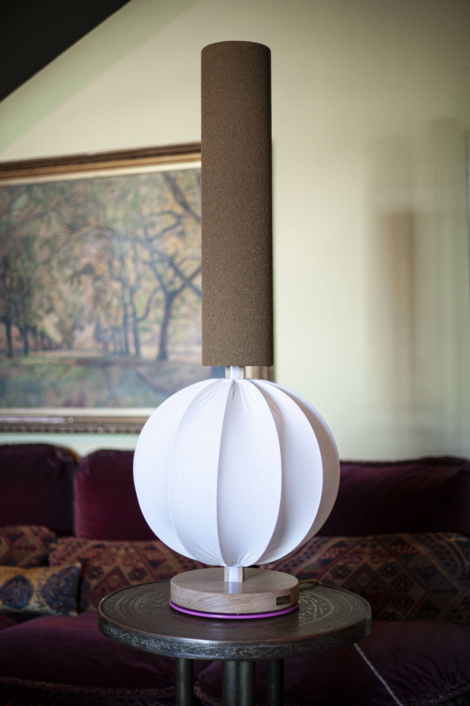 Lampadaire Mima #2, années 2000, Coton / Angélique Delaire /