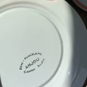Set of 12 floral dessert plates