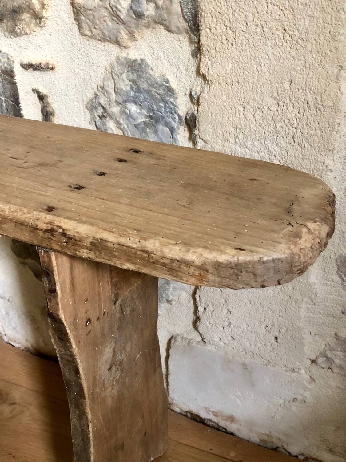 Large farmhouse bench