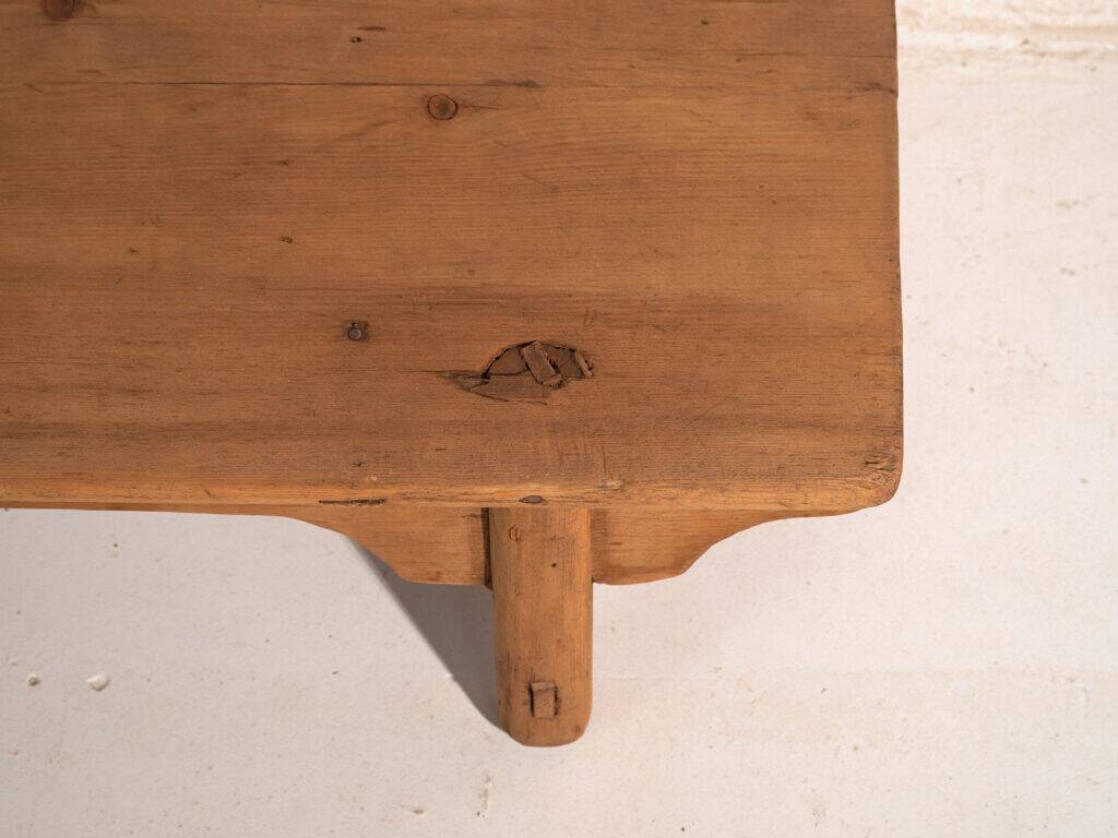 Antique pine coffee table – China, circa 1890