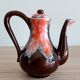Vallauris earthenware teapot and coffee pot from the 70s