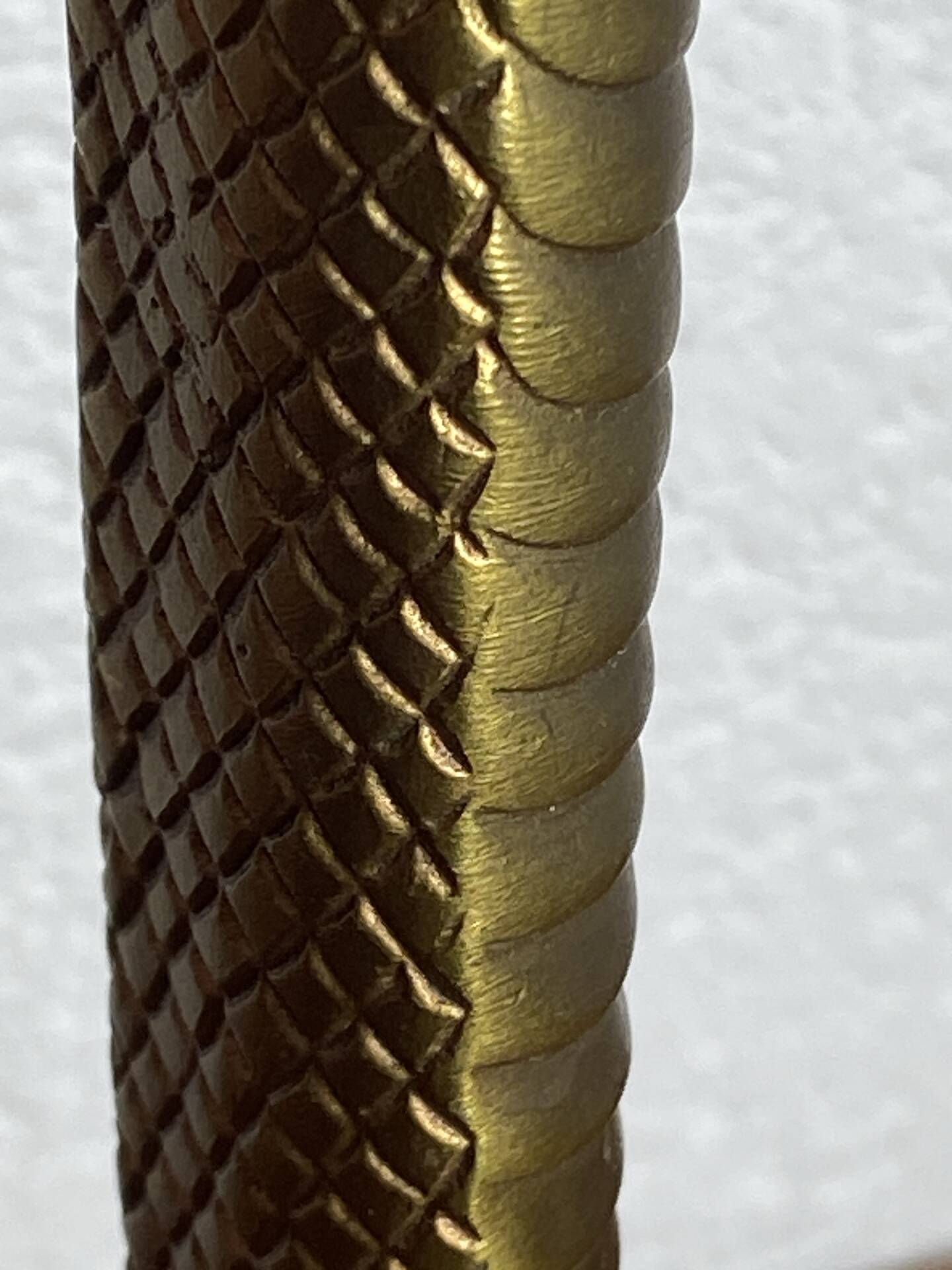 Lampe cobra en bronze 